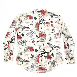 Men’s Staple Pigeon x Joe Buck Button Down Shirt